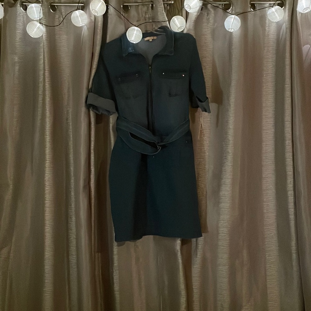 Cute jean dress!